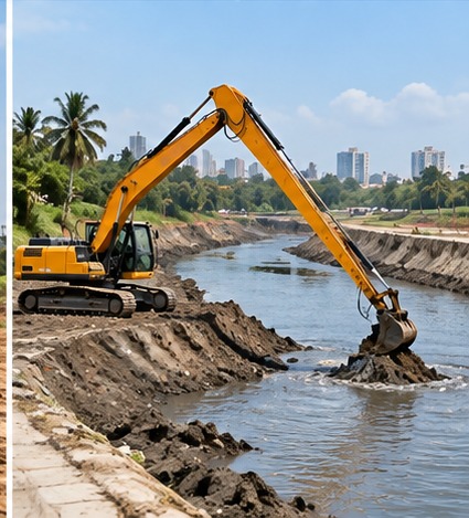 River Dredging Services equipment